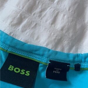 Boss Turquoise and Lime Apparel